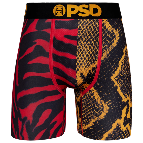 

PSD Mens PSD Graphic Briefs - Mens Orange/Black/Red Size XXL