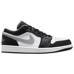 Men's - Jordan AJ 1 Low  - Black/White/Grey
