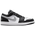 Jordan AJ 1 Low  - Men's Black/White/Grey