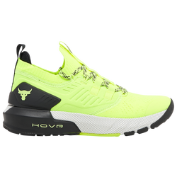Boys' Grade School - Under Armour Project Rock 3 - Yellow/Black/Yellow