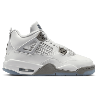 Jordan Grade School Retro 4 - PHOTON DUST/BLUE CHILL/FLAT PEWTER