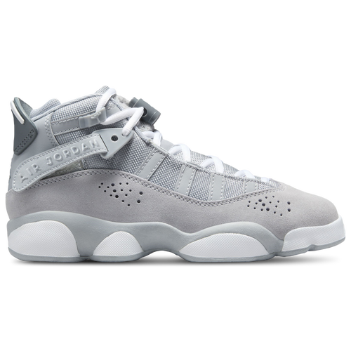 

Boys Jordan Jordan 6 Rings - Boys' Grade School Basketball Shoe Wolf Grey/Cool Grey/White Size 05.0