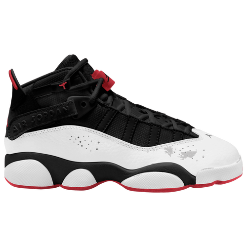 Jordan 6 Rings - Jordan White/Black University Red