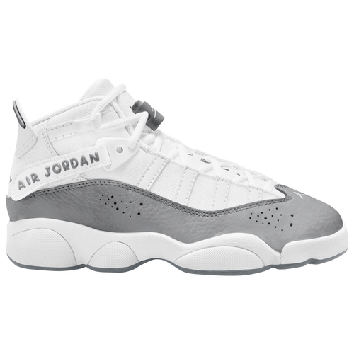 Jordan Kids' Boys  6 Rings In White/cool Gray/white