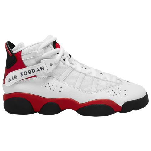 

Boys Jordan Jordan 6 Rings - Boys' Grade School Basketball Shoe Black/Univ Red/White Size 05.5