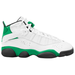 Boys' Grade School - Jordan 6 Rings - Lucky Green/Black/White