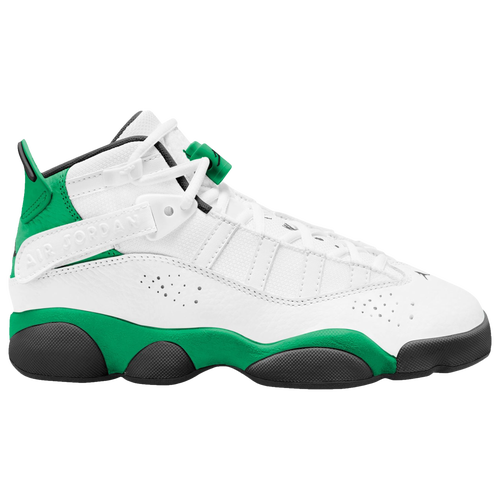 Shop Jordan Boys   6 Rings In Lucky Green/black/white