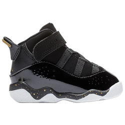 Boys' Toddler - Jordan 6 Rings - White/Black/Metallic Gold