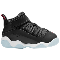 Girls' Infant - Jordan 6 Rings - Black/Gym Red/White