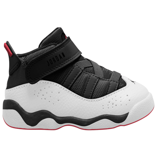

Jordan Boys Jordan 6 Rings - Boys' Toddler Basketball Shoes Black/White/Univ Red Size 10.0