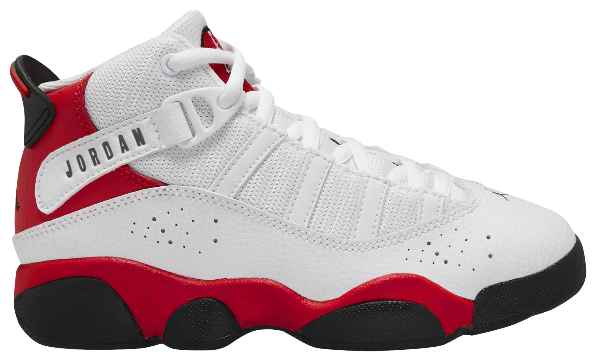 white red jordan 6