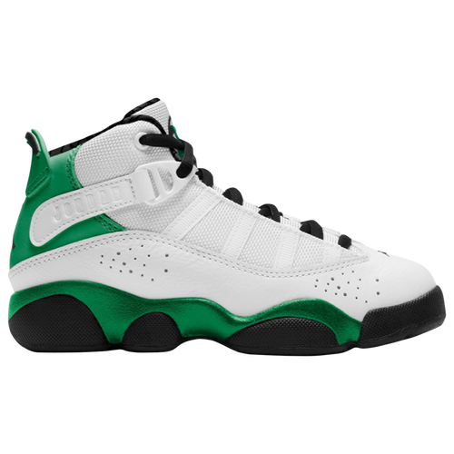 Jordan Kids' Boys  6 Rings In White/lucky Green/black