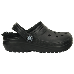 Boys' Grade School - Crocs Lined Clog - Black/Black