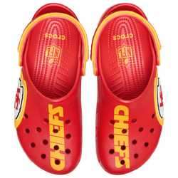 Men's - Crocs NFL Classic Clogs - Red/Yellow