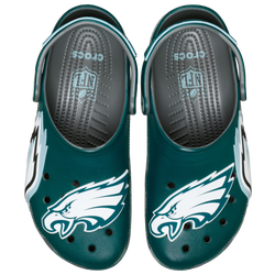 Men's - Crocs NFL Classic Clogs - Teal/White