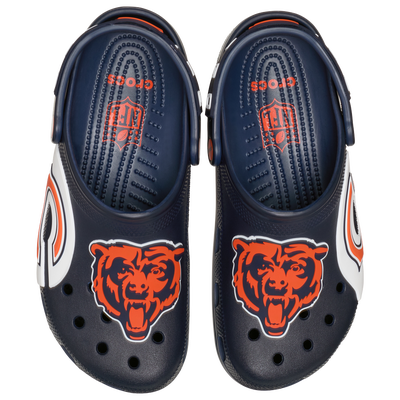 Crocs NFL Classic Clogs 'Navy/Orange'