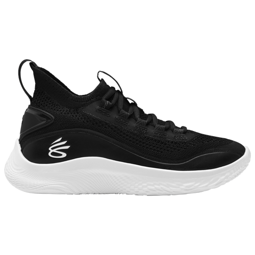 

Under Armour Boys Stephen Curry Under Armour Curry 8 - Boys' Grade School Basketball Shoes Black/White/Black Size 4.5