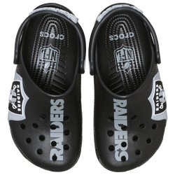 Men's - Crocs NFL Classic Clogs - Black/Gray