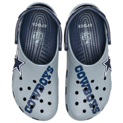 Men's - Crocs NFL Classic Clogs - Gray/Navy