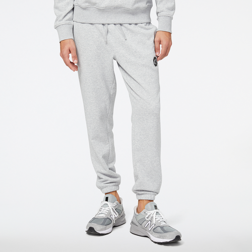 

New Balance Mens New Balance Hoops Fundamentals Pants - Mens Grey Size XL