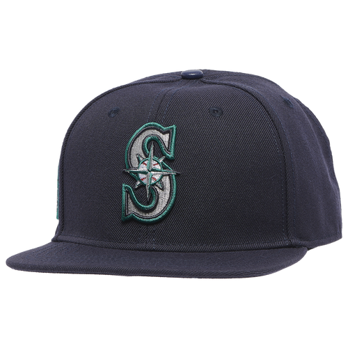 

Pro Standard Mens Pro Standard Mariners Logo Snapback Hat - Mens Navy/White Size One Size
