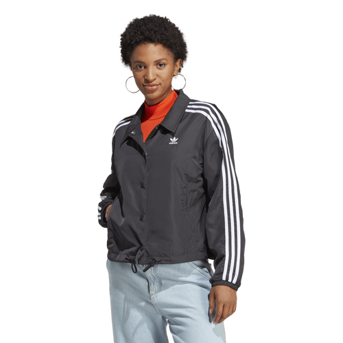 

adidas Originals Womens adidas Originals Coach Jacket - Womens Black/White Size M