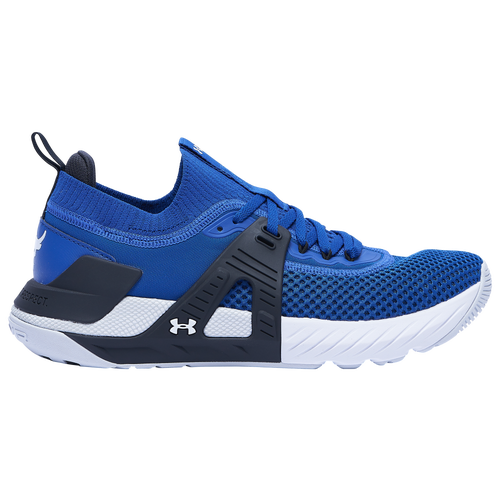 

Under Armour Mens Under Armour Project Rock 4 - Mens Training Shoes Royal/Black/White Size 08.0