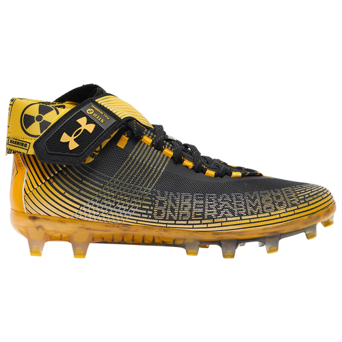 Gold under armour highlight cleats online