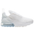 Nike Air Max 270 - Boys' Preschool White/White/Met Silver