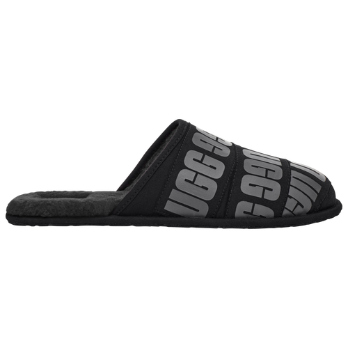 

UGG Mens UGG Scuff Logo - Mens Shoes Graphic Band Black Size 7.0