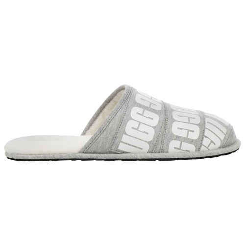 

UGG Mens UGG Scuff Logo - Mens Shoes Graphic Band Grey Size 7.0