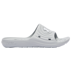 Men's - Under Armour Locker Slide SL - Mod Grey/Mod Grey/White