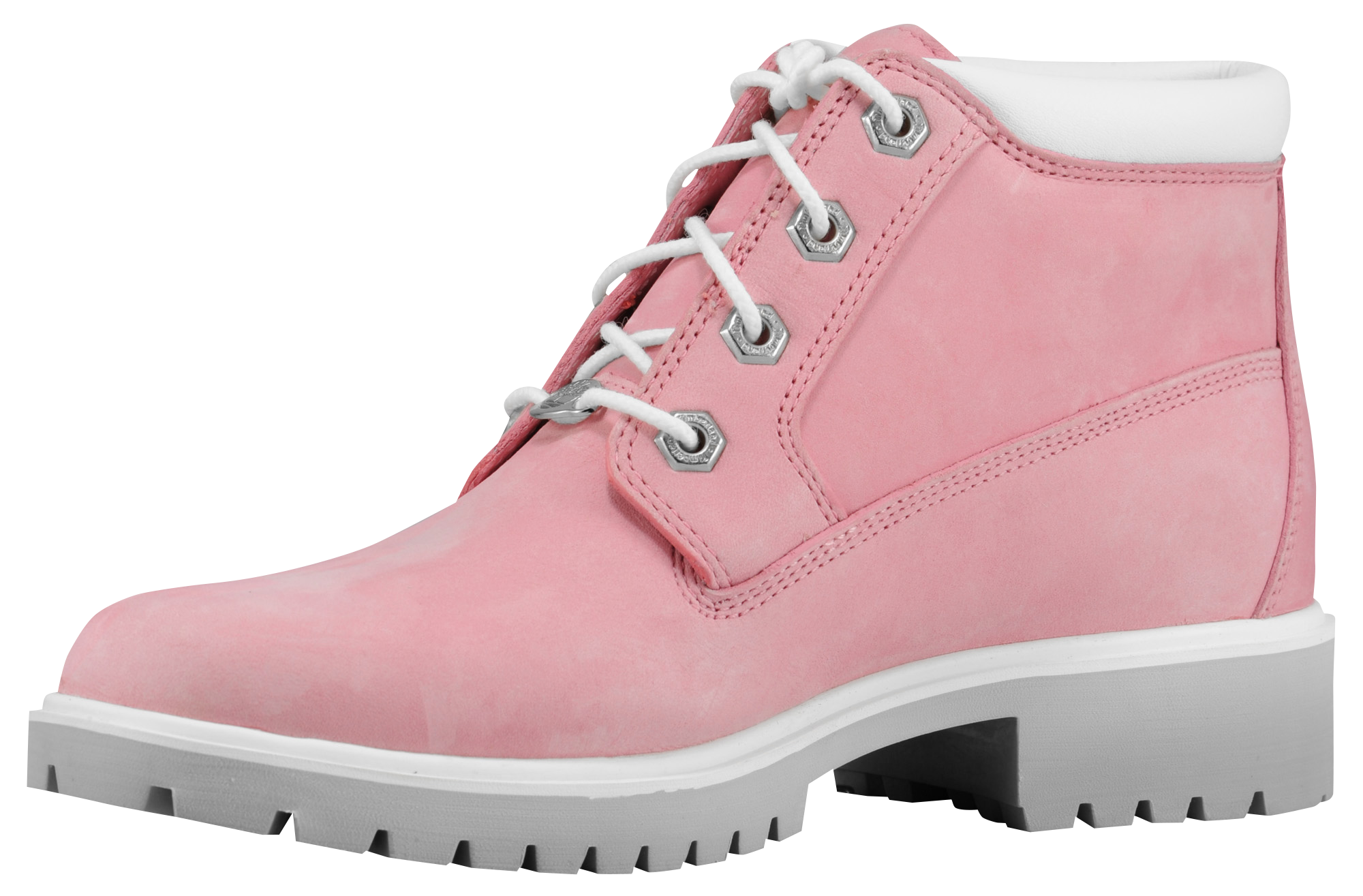 pink suede timberland boots