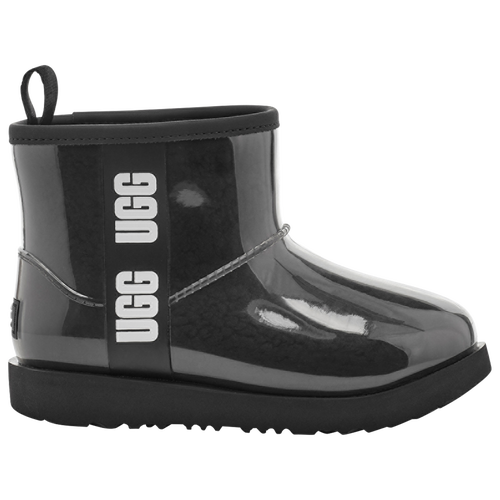 

UGG Girls UGG Classic Mini Clear - Girls' Grade School Shoes Black/Black Size 05.0