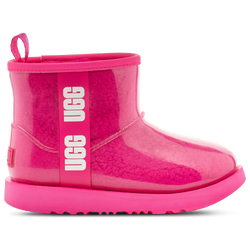 Girls' Grade School - UGG Classic Mini Clear - Pink/Pink