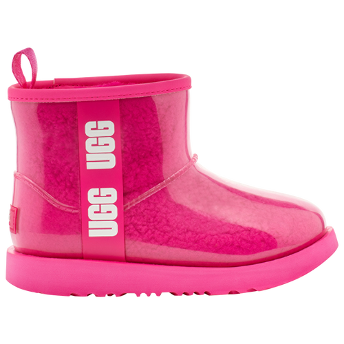 

UGG Girls UGG Classic Mini Clear - Girls' Grade School Shoes Pink/Pink Size 5.0