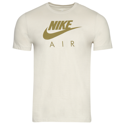 

Nike Mens Nike Air Futura T-Shirt - Mens Beige/Olive Size L