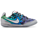 Metallic Silver/White/Green Strike