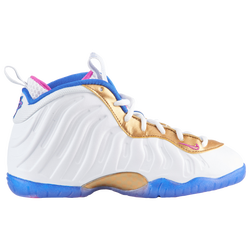 Boys' Preschool - Nike Little Posite One - Fuchsia Blast/White/Racer Blue