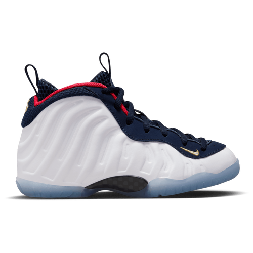 

Nike Little Posite One - Boys' Preschool Obsidian/White/University Red Size 02.5