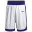 Nike Team Dri-FIT National Shorts - Youth White/Team Purple