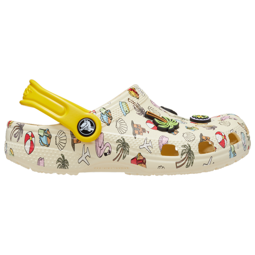 Crocs Kids' Girls  Spring Break Clogs In Vanilla/multi