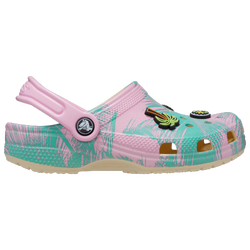 Girls' Grade School - Crocs Spring Break Clogs - Multi/Jadestone