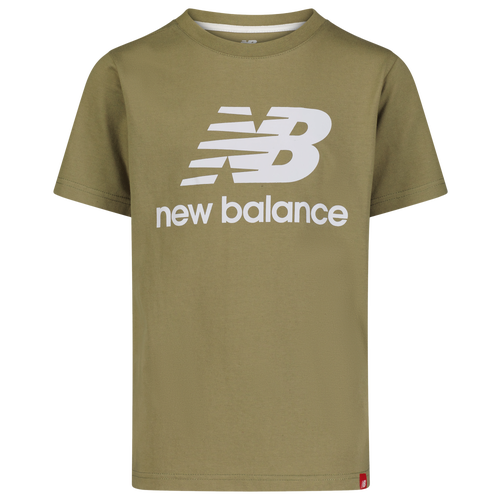 

New Balance Boys New Balance Logo Short Sleeve T-Shirt - Boys' Grade School True Camo/White Size S