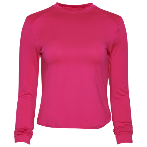 Cozi Womens  Compression Long Sleeve In Hot Kiss