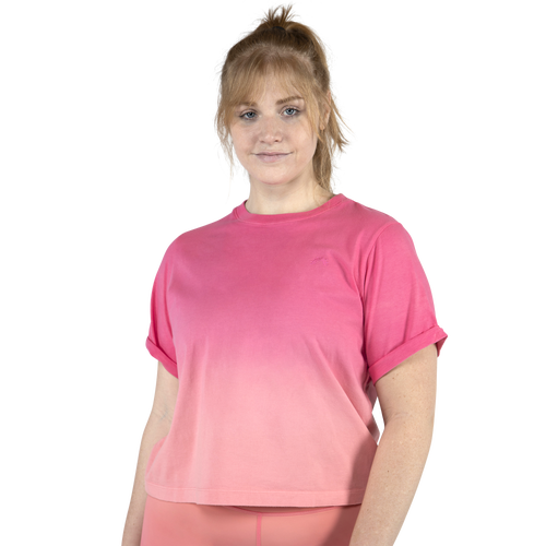 Cozi Womens  T-shirt In Pink Gradient