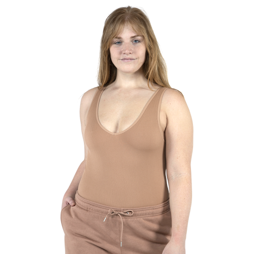 Cozi Womens  Bodysuit In Adobe