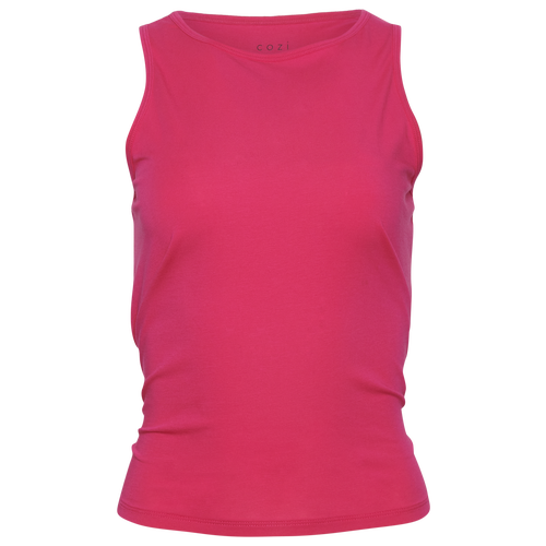 Cozi Womens  Tie Back Tank In Pink