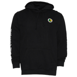 Men's - Cross Colours Peace Circle Logo Hoodie - Black/Black
