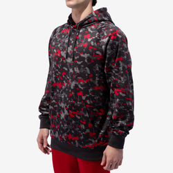 Men's - Eastbay Temptech Hoodie - Red Camo